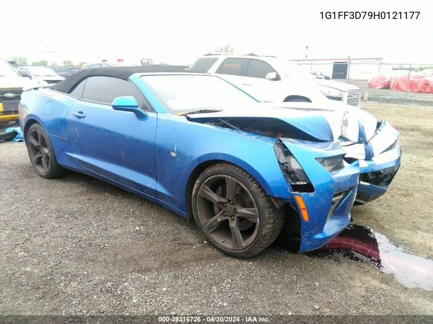 1G1FF3D79H0121177 2017 Chevrolet Camaro 1Ss