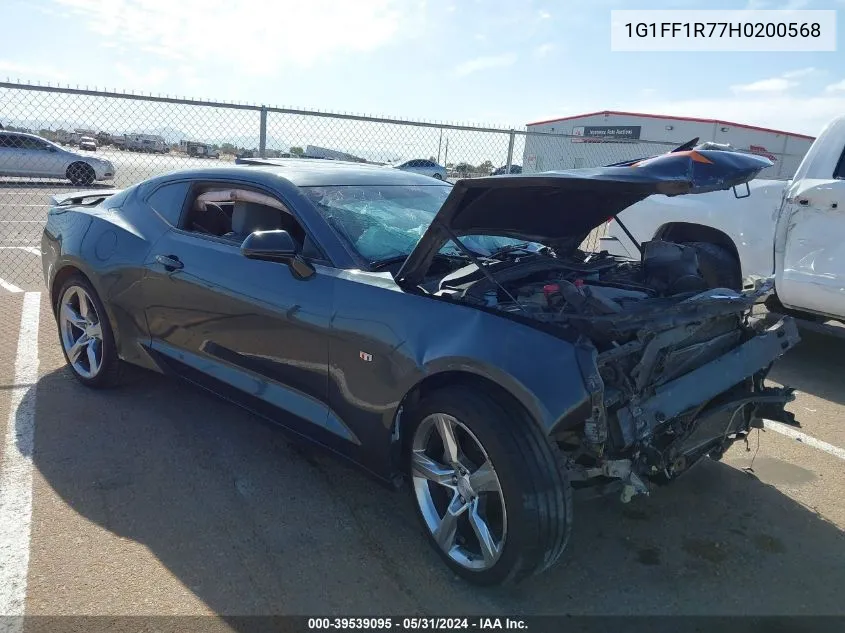 1G1FF1R77H0200568 2017 Chevrolet Camaro 1Ss