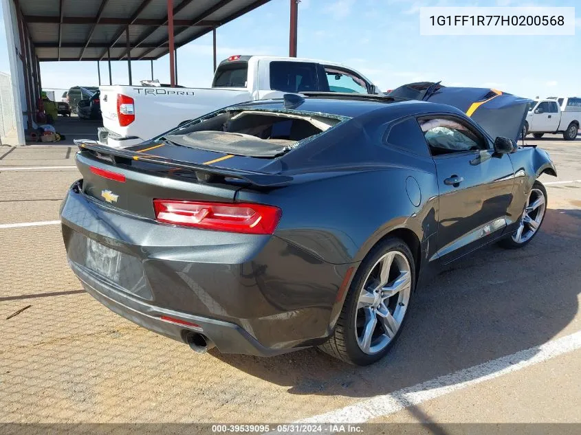 1G1FF1R77H0200568 2017 Chevrolet Camaro 1Ss