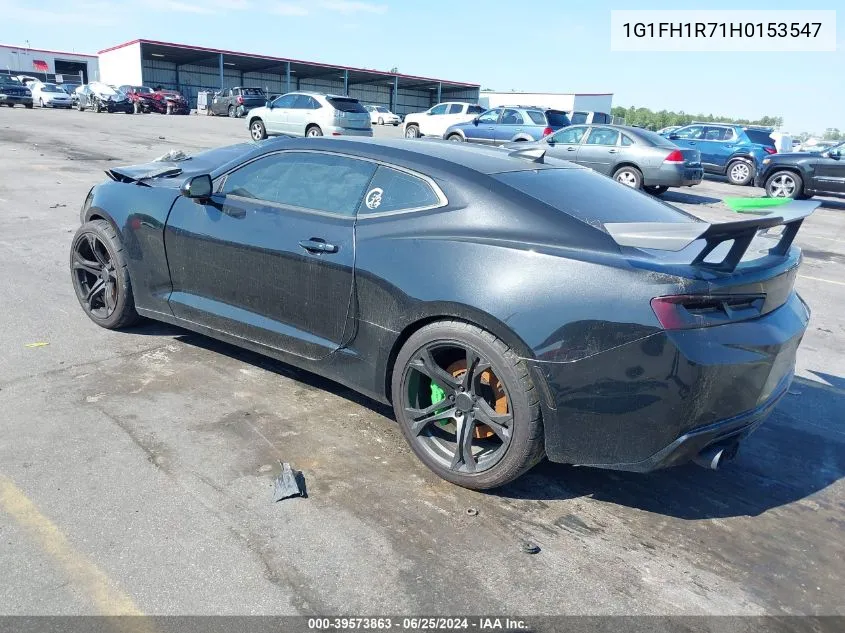 1G1FH1R71H0153547 2017 Chevrolet Camaro 2Ss