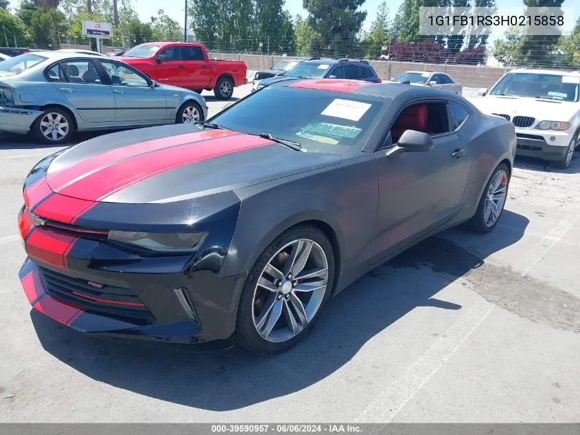 1G1FB1RS3H0215858 2017 Chevrolet Camaro 1Lt