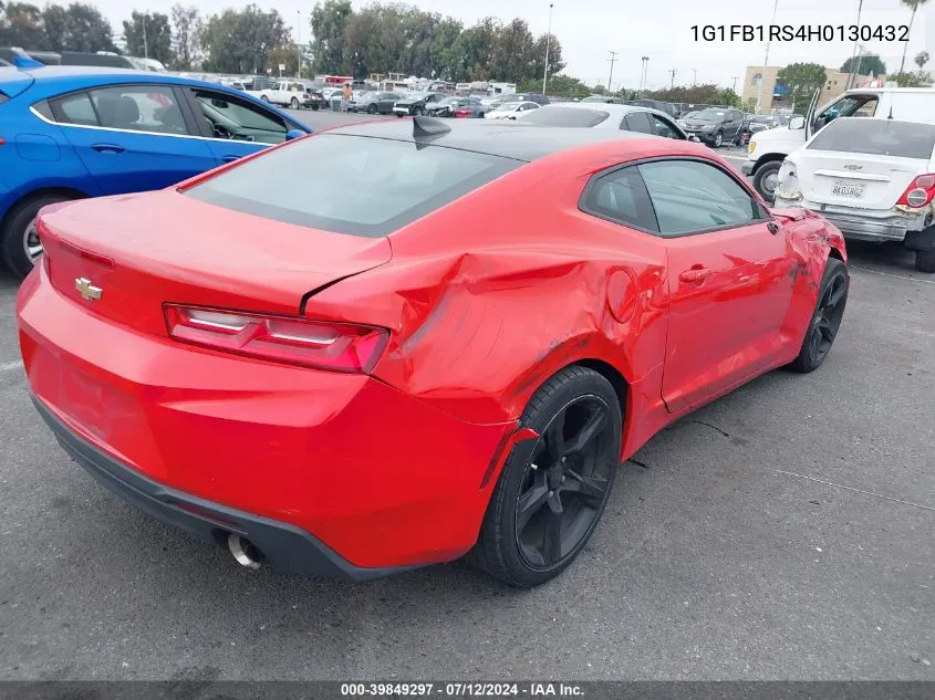 1G1FB1RS4H0130432 2017 Chevrolet Camaro 1Lt