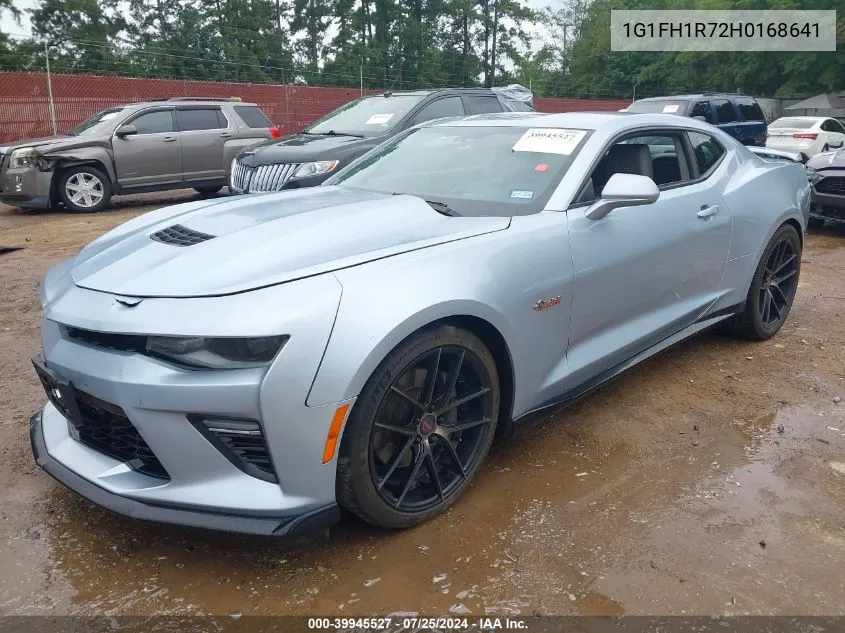 2017 Chevrolet Camaro 2Ss VIN: 1G1FH1R72H0168641 Lot: 39945527