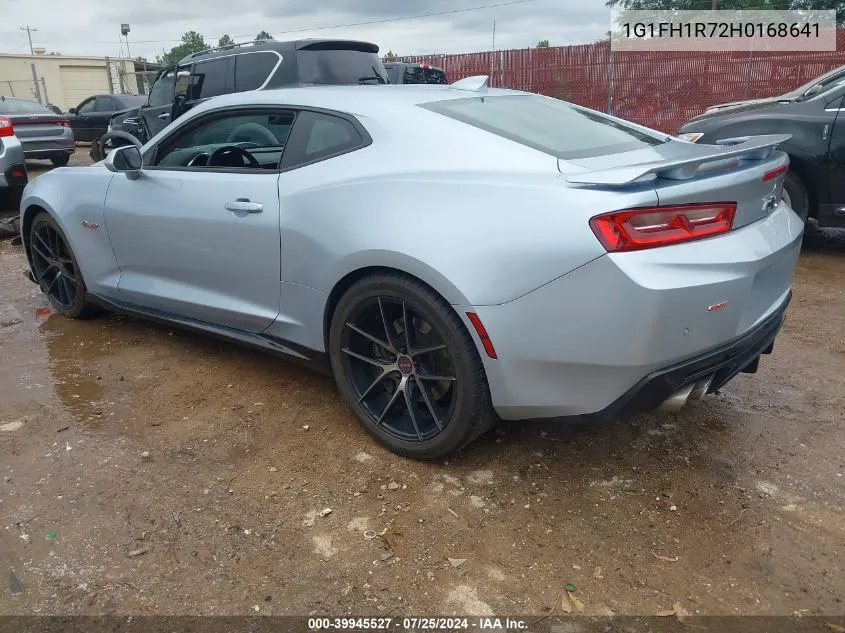 2017 Chevrolet Camaro 2Ss VIN: 1G1FH1R72H0168641 Lot: 39945527