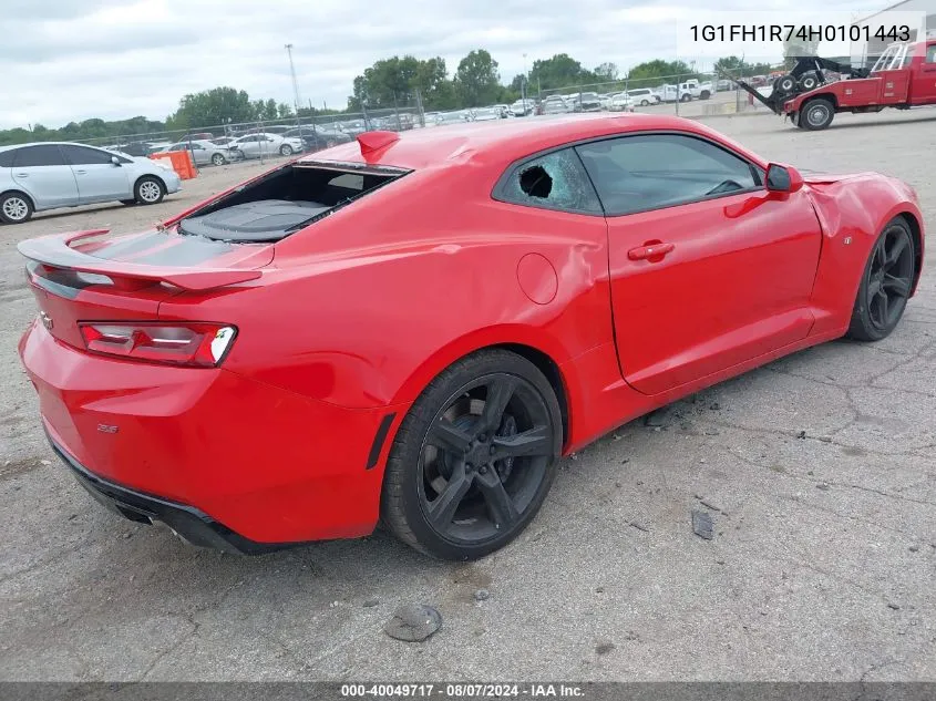 1G1FH1R74H0101443 2017 Chevrolet Camaro 2Ss