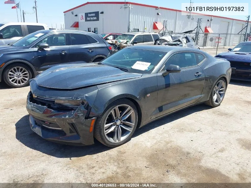 2017 Chevrolet Camaro 1Lt VIN: 1G1FB1RS9H0197382 Lot: 40126653