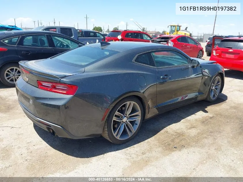 2017 Chevrolet Camaro 1Lt VIN: 1G1FB1RS9H0197382 Lot: 40126653