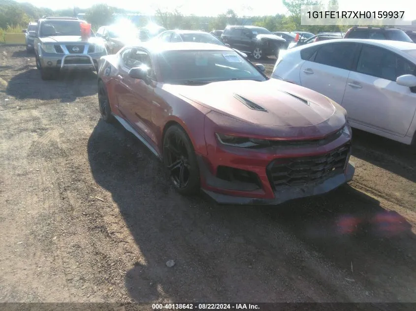 1G1FE1R7XH0159937 2017 Chevrolet Camaro 1Ss