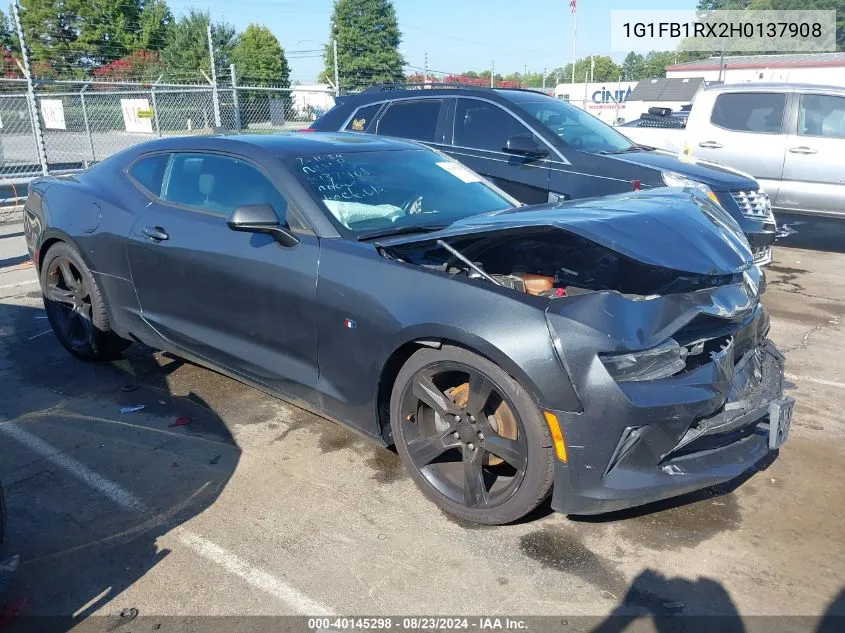 2017 Chevrolet Camaro 1Lt VIN: 1G1FB1RX2H0137908 Lot: 40145298