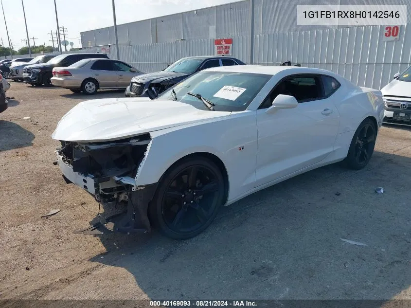 1G1FB1RX8H0142546 2017 Chevrolet Camaro 1Lt