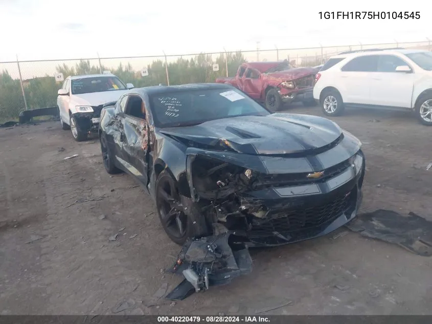 1G1FH1R75H0104545 2017 Chevrolet Camaro Ss