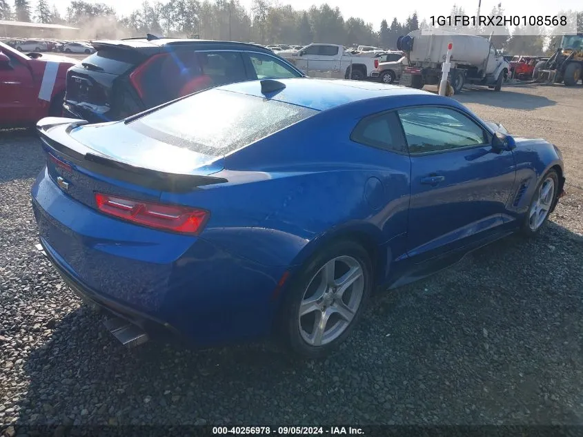 1G1FB1RX2H0108568 2017 Chevrolet Camaro 1Lt