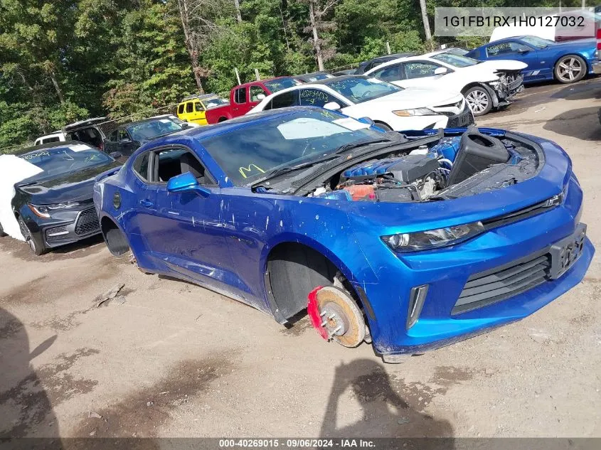 1G1FB1RX1H0127032 2017 Chevrolet Camaro 1Lt