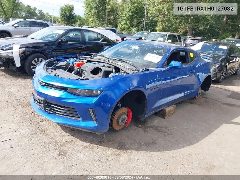 1G1FB1RX1H0127032 2017 Chevrolet Camaro 1Lt