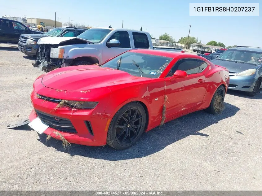 2017 Chevrolet Camaro 1Lt VIN: 1G1FB1RS8H0207237 Lot: 40274527