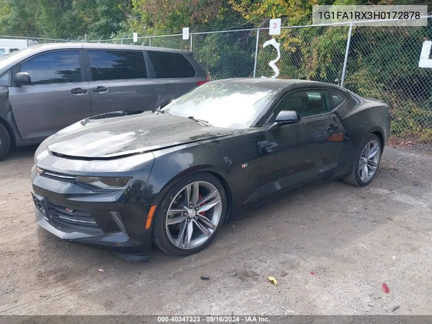 2017 Chevrolet Camaro 1Ls VIN: 1G1FA1RX3H0172878 Lot: 40347323