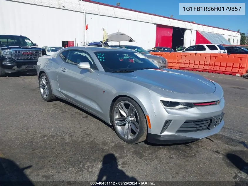 2017 Chevrolet Camaro 1Lt VIN: 1G1FB1RS6H0179857 Lot: 40431112