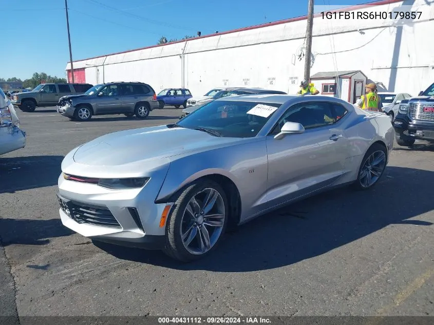 2017 Chevrolet Camaro 1Lt VIN: 1G1FB1RS6H0179857 Lot: 40431112