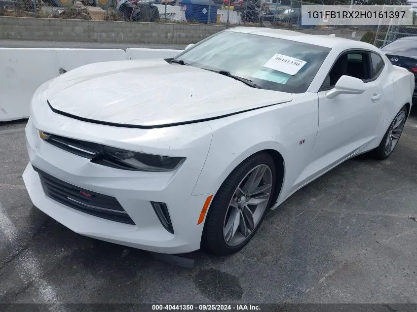 2017 Chevrolet Camaro 1Lt VIN: 1G1FB1RX2H0161397 Lot: 40441350