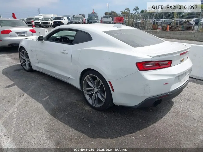 1G1FB1RX2H0161397 2017 Chevrolet Camaro 1Lt