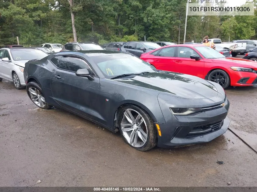 2017 Chevrolet Camaro 1Lt VIN: 1G1FB1RSXH0119306 Lot: 40455145