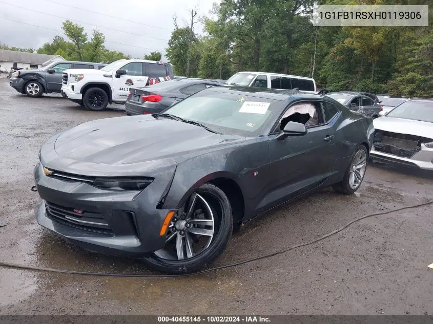 2017 Chevrolet Camaro 1Lt VIN: 1G1FB1RSXH0119306 Lot: 40455145