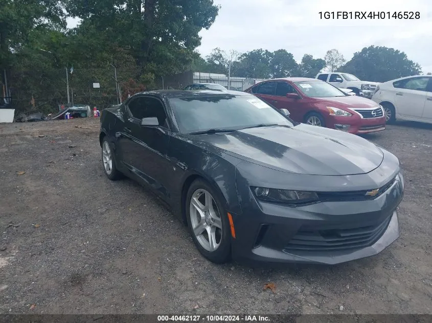 2017 Chevrolet Camaro 1Lt VIN: 1G1FB1RX4H0146528 Lot: 40462127