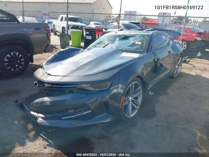 1G1FB1RS8H0169122 2017 Chevrolet Camaro Lt