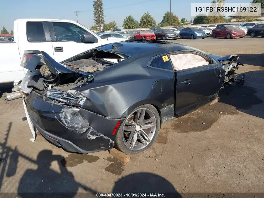 1G1FB1RS8H0169122 2017 Chevrolet Camaro Lt