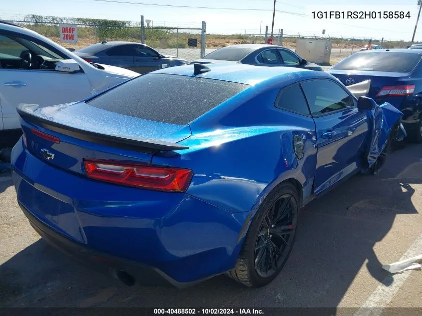 2017 Chevrolet Camaro 1Lt VIN: 1G1FB1RS2H0158584 Lot: 40488502