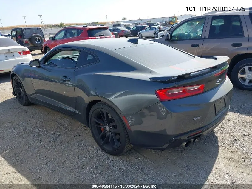 2017 Chevrolet Camaro 2Ss VIN: 1G1FH1R79H0134275 Lot: 40504116