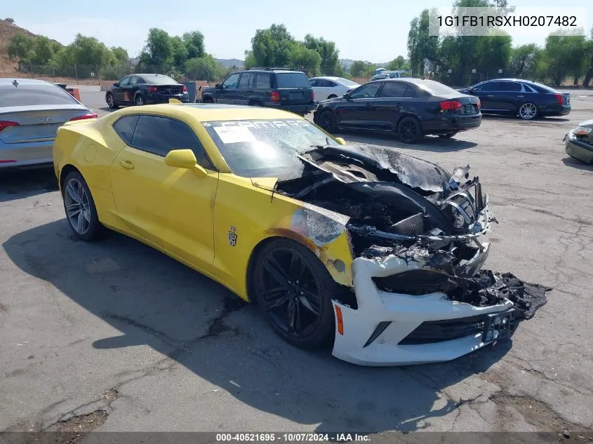 2017 Chevrolet Camaro 1Lt VIN: 1G1FB1RSXH0207482 Lot: 40521695