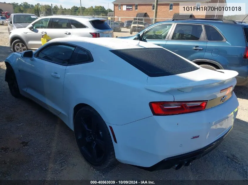 1G1FH1R70H0101018 2017 Chevrolet Camaro Ss