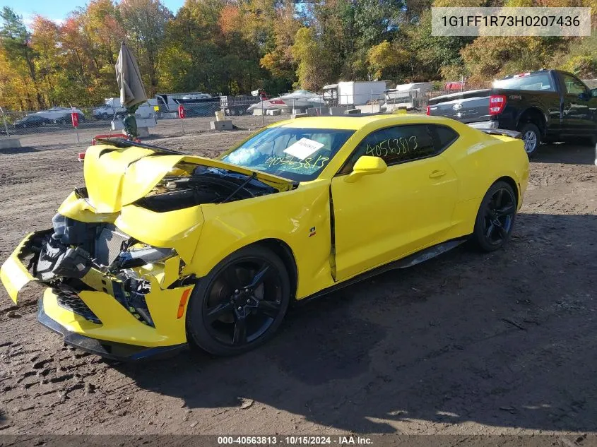 2017 Chevrolet Camaro 1Ss VIN: 1G1FF1R73H0207436 Lot: 40563813