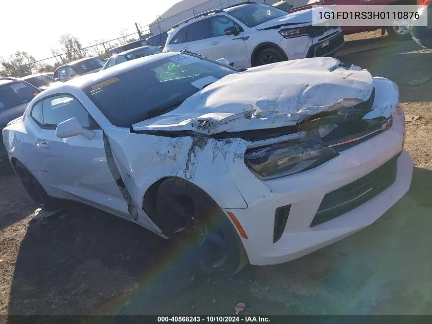 1G1FD1RS3H0110876 2017 Chevrolet Camaro 2Lt