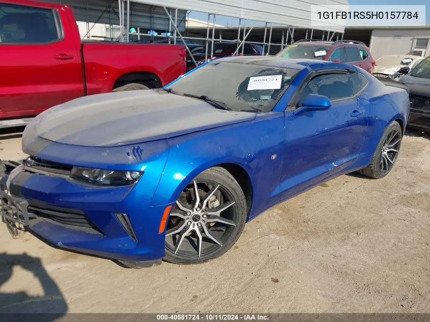 2017 Chevrolet Camaro 1Lt VIN: 1G1FB1RS5H0157784 Lot: 40581724