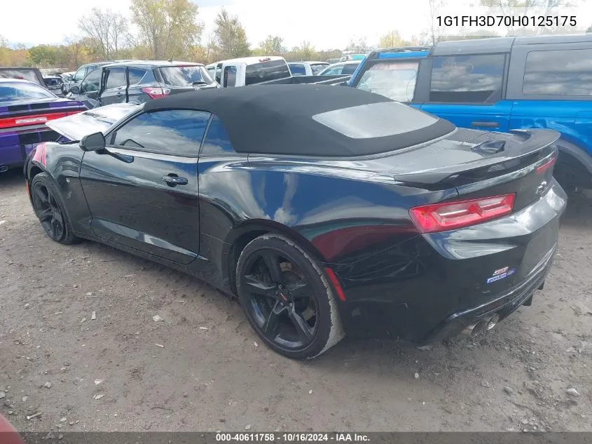 1G1FH3D70H0125175 2017 Chevrolet Camaro 2Ss