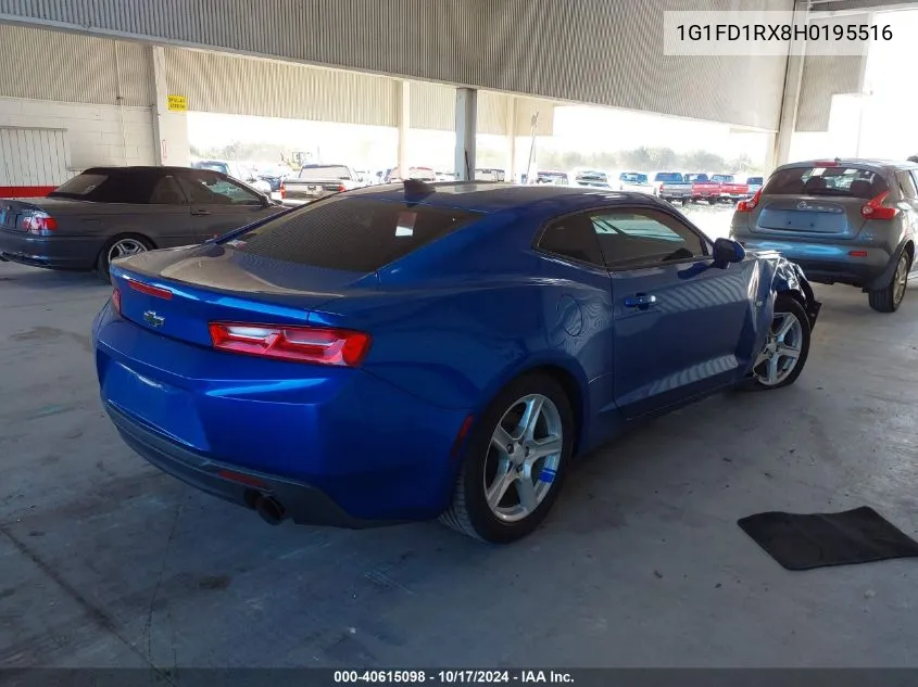 2017 Chevrolet Camaro 2Lt VIN: 1G1FD1RX8H0195516 Lot: 40615098