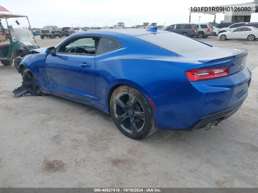 2017 Chevrolet Camaro 2Lt VIN: 1G1FD1RS9H0126080 Lot: 40627419