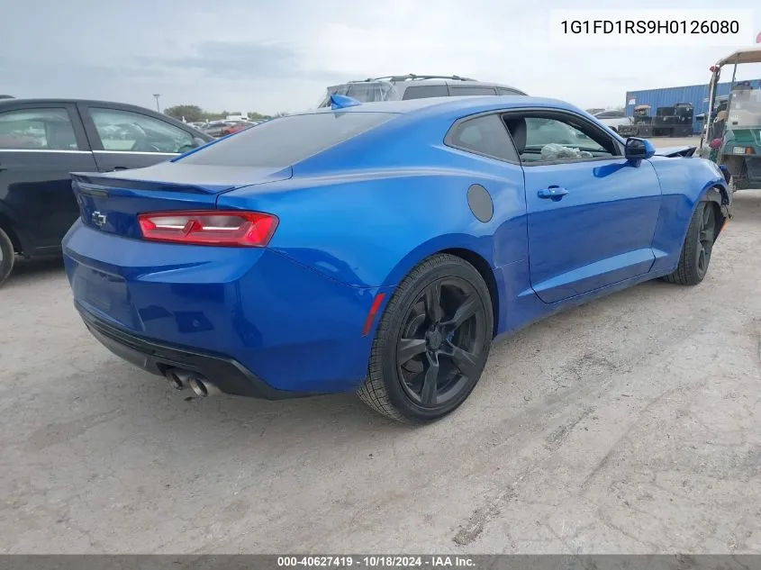 2017 Chevrolet Camaro 2Lt VIN: 1G1FD1RS9H0126080 Lot: 40627419