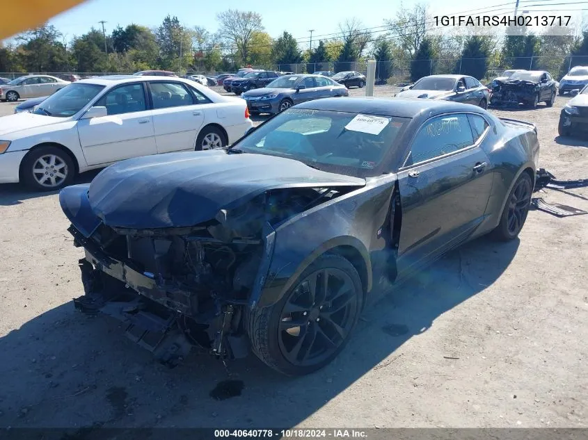 2017 Chevrolet Camaro 1Ls VIN: 1G1FA1RS4H0213717 Lot: 40640778