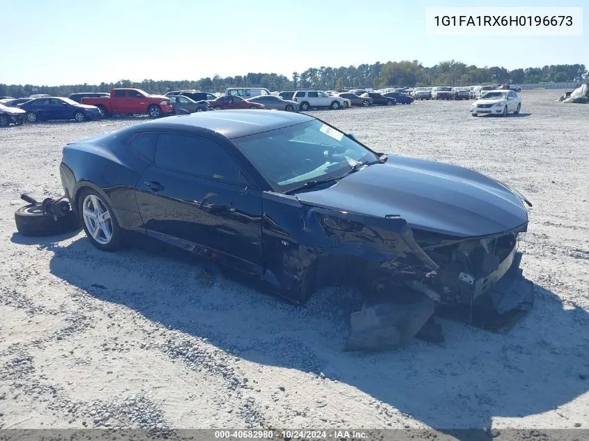 2017 Chevrolet Camaro 1Ls VIN: 1G1FA1RX6H0196673 Lot: 40682980