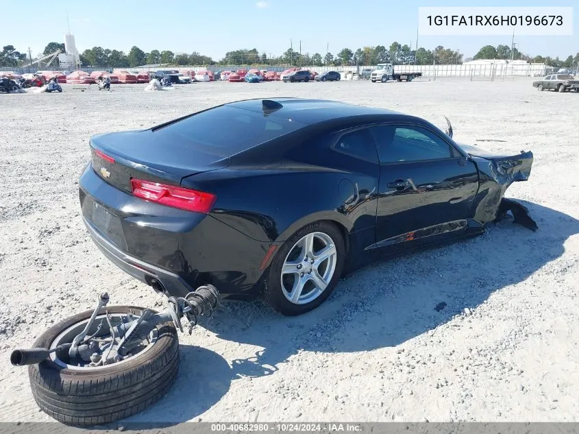 2017 Chevrolet Camaro 1Ls VIN: 1G1FA1RX6H0196673 Lot: 40682980