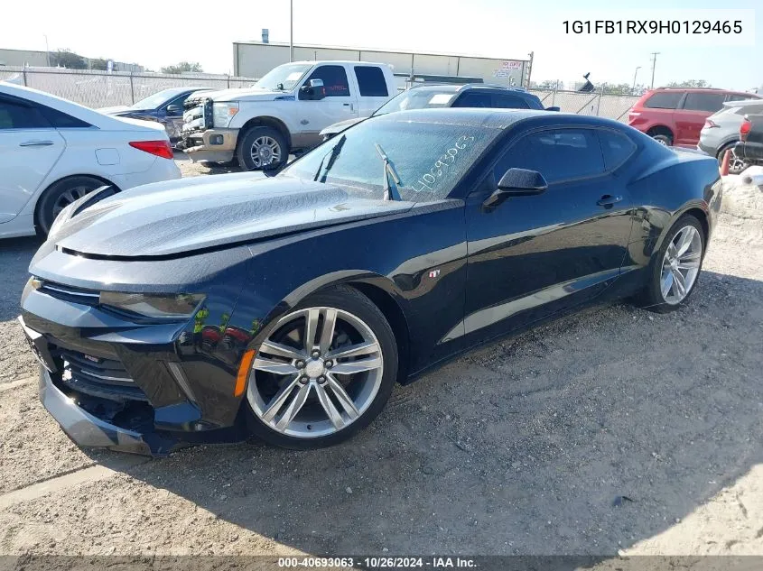 2017 Chevrolet Camaro 1Lt VIN: 1G1FB1RX9H0129465 Lot: 40693063