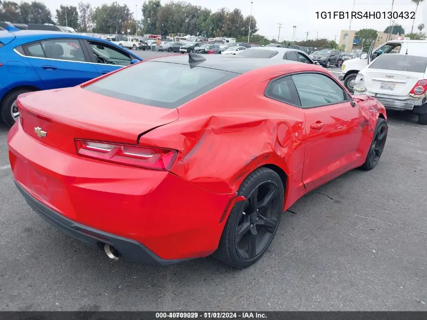 2017 Chevrolet Camaro 1Lt VIN: 1G1FB1RS4H0130432 Lot: 40709029