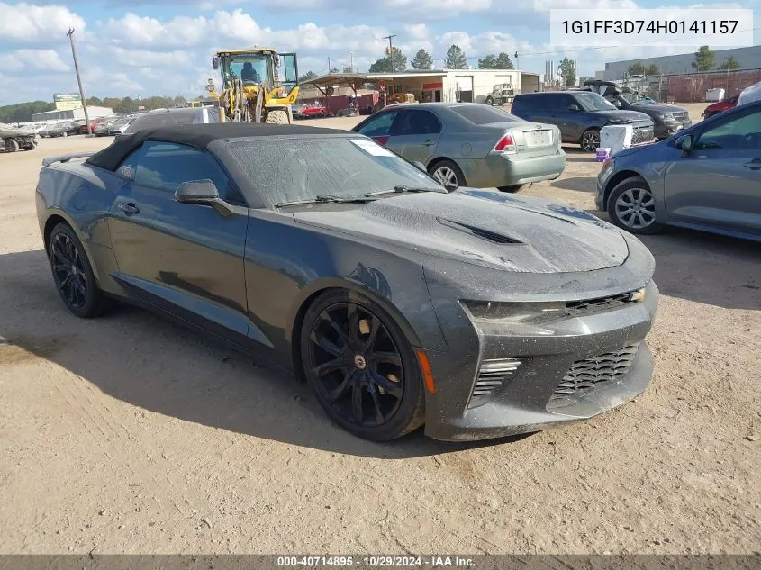 2017 Chevrolet Camaro 1Ss VIN: 1G1FF3D74H0141157 Lot: 40714895