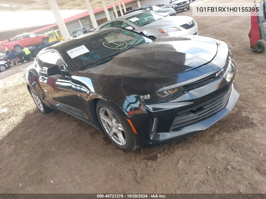 2017 Chevrolet Camaro 1Lt VIN: 1G1FB1RX1H0155395 Lot: 40721278