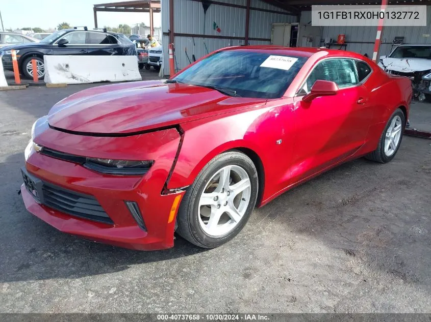 2017 Chevrolet Camaro 1Lt VIN: 1G1FB1RX0H0132772 Lot: 40737658