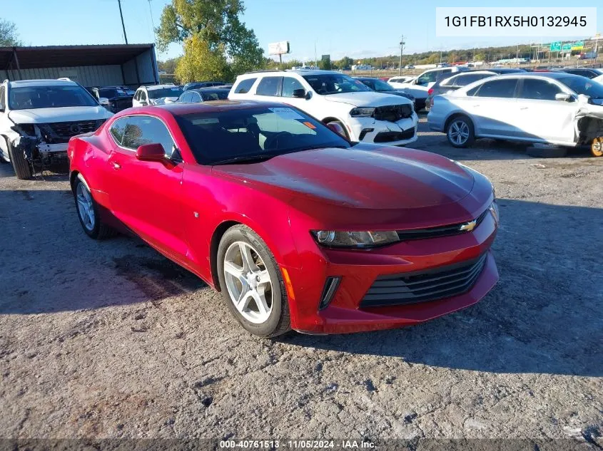 2017 Chevrolet Camaro 1Lt VIN: 1G1FB1RX5H0132945 Lot: 40761513