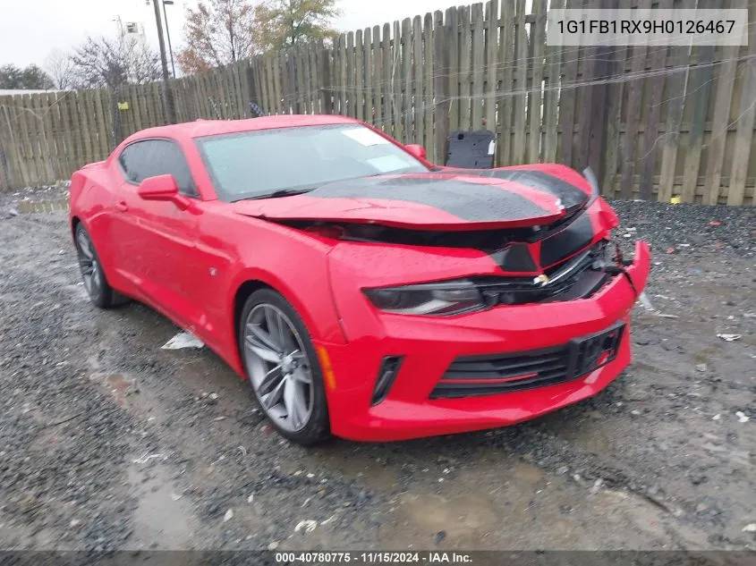 2017 Chevrolet Camaro 1Lt VIN: 1G1FB1RX9H0126467 Lot: 40780775